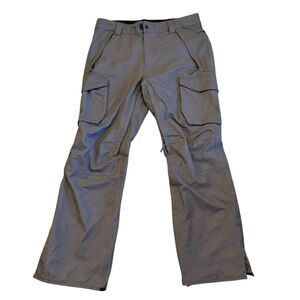 686 Infidry 10mm Thermal Smarty Cargo Pants Waterproof Snowboard Ski Large Gray